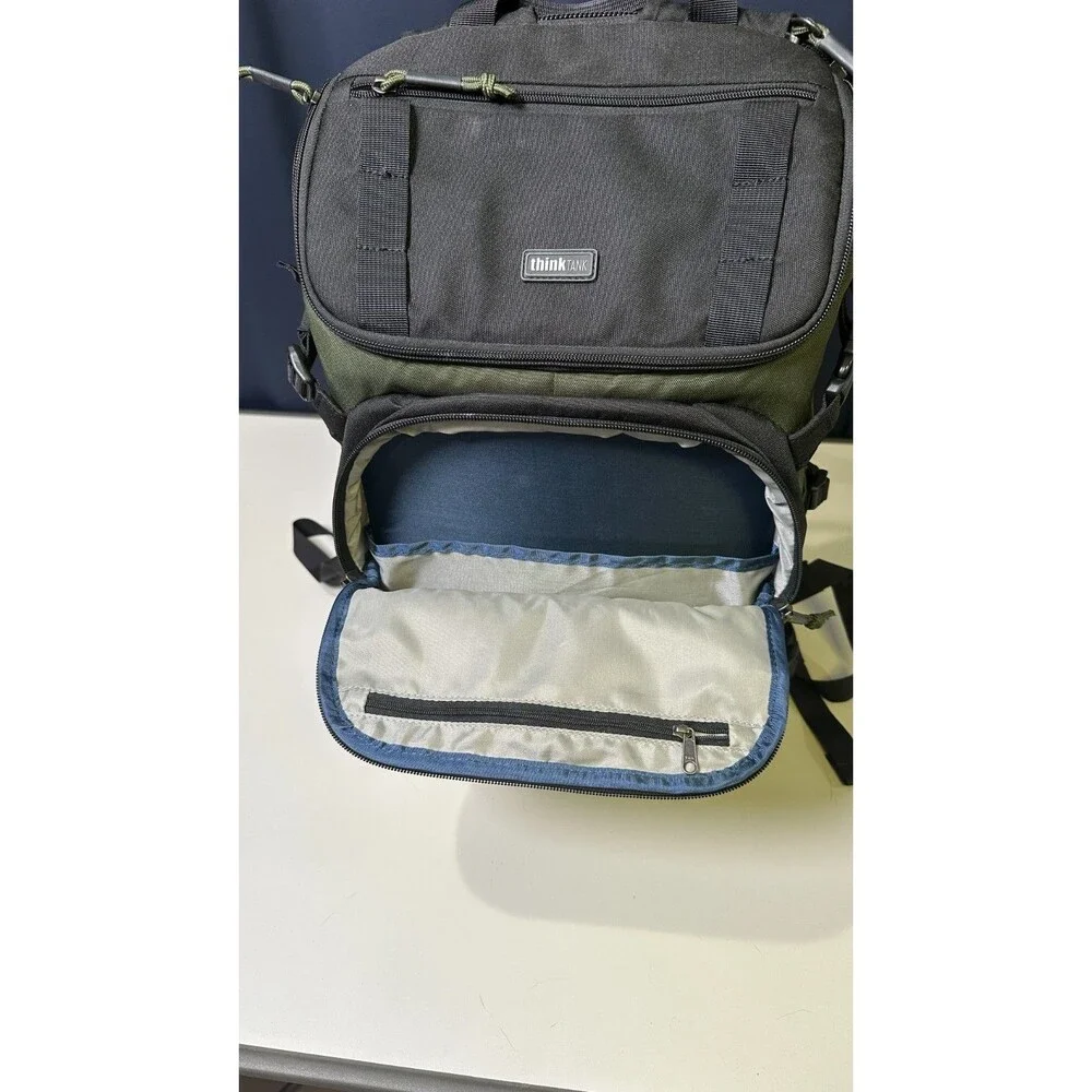 Think Tank DarkLight 20L Tactical Camera Backpack Montane Green w/ Rain Cover